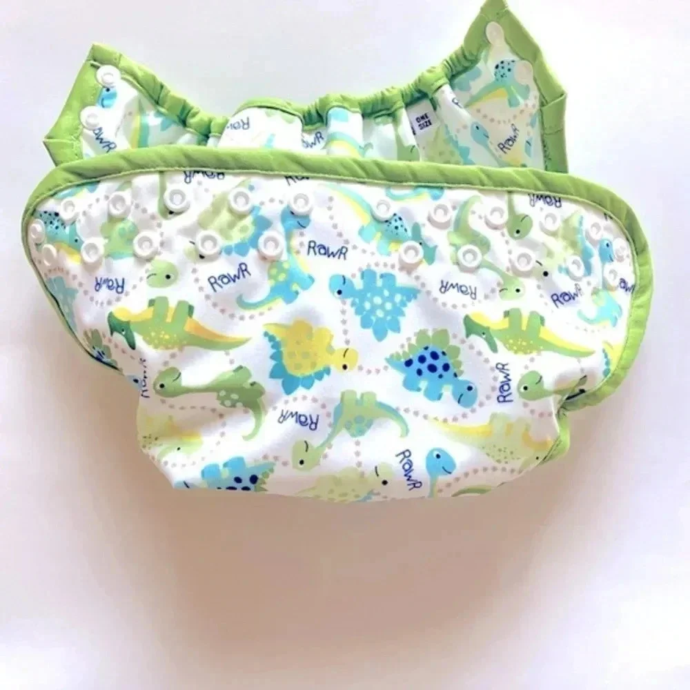 Tidy Tots Diaper Cover Dinosaur Print One Size